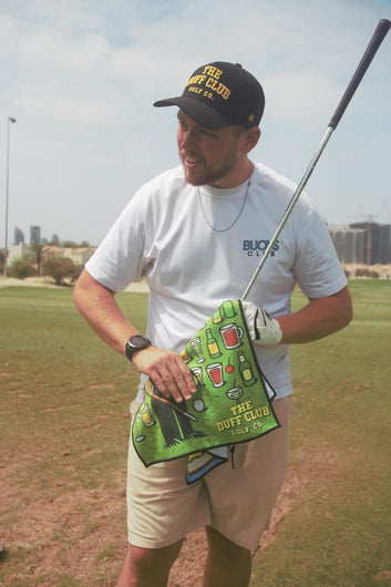 The Duff Club Find My Ball Golf Towel